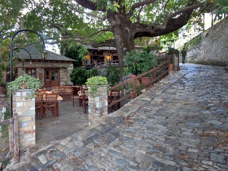 Stoned path at Aghios Lavrentios