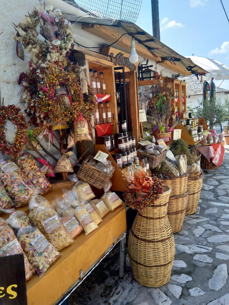 Shop with traditional local products