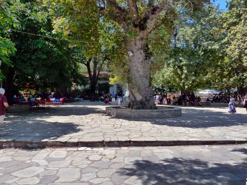 Aghios Georgios Georgios Square in Zagora