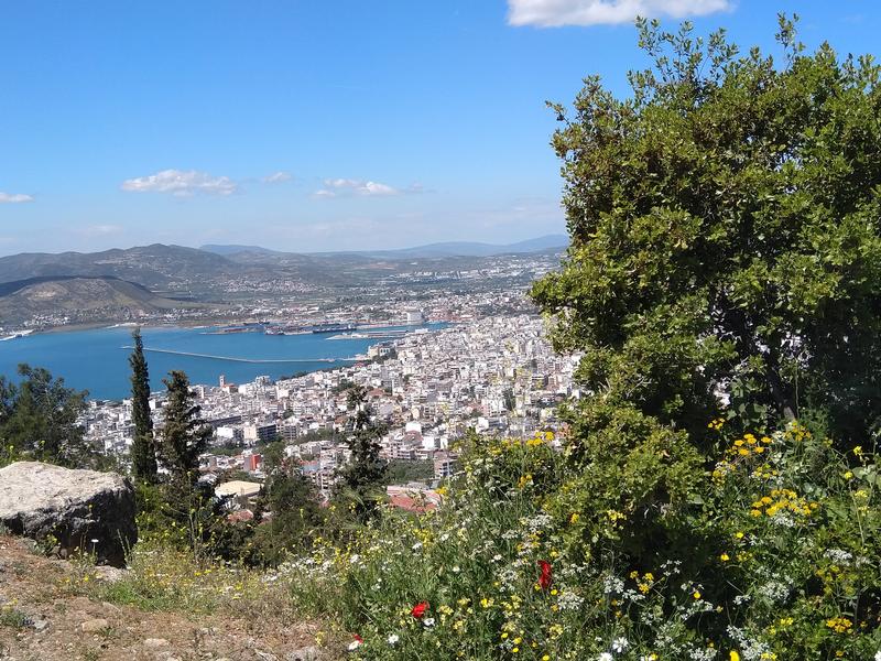 Panoramic view of Volos