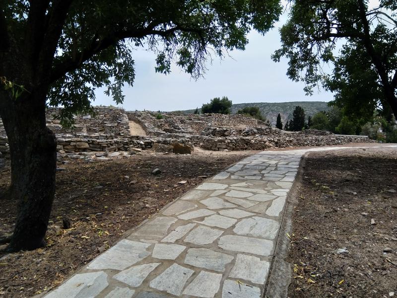 Part of the Neolithic settlement