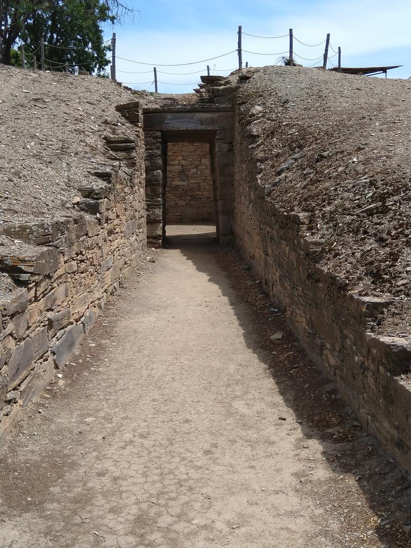 Entrance to Mycenaean tomb