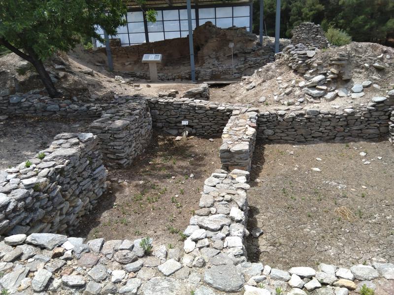 Part of the Neolithic settlement