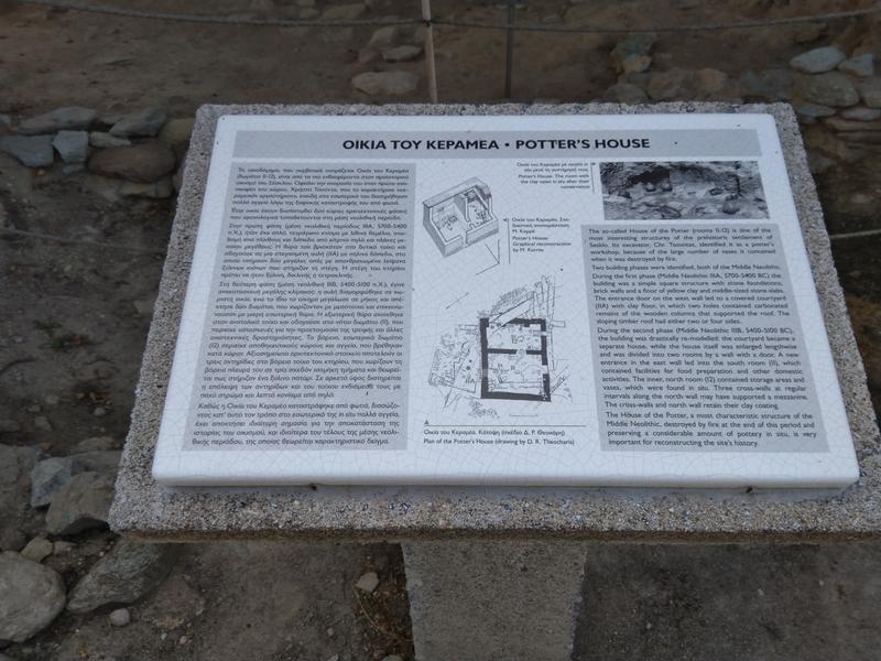 Layout of the potter's house in the settlement